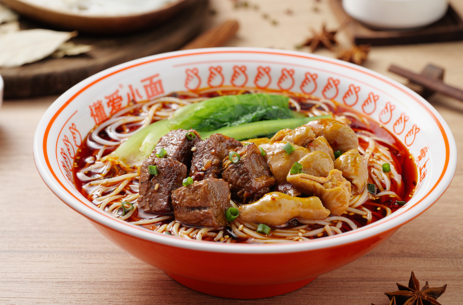 豪华红烧牛肉肥肠面